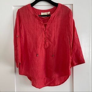 Anthropologie Maeve linen blouse
